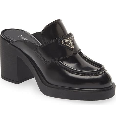 prada platform mule|Prada mules for women.